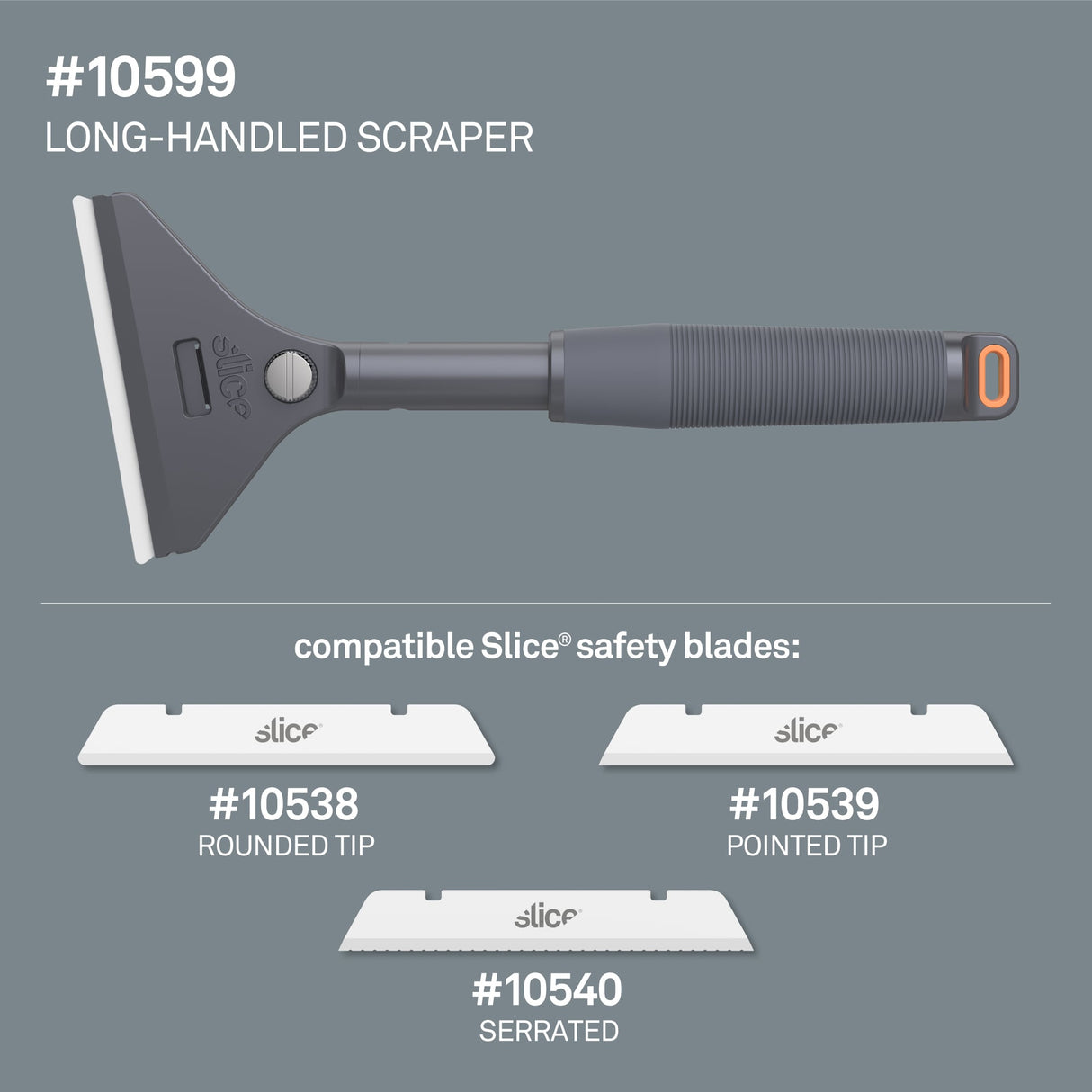 Long-Handled Scraper 17.5Mm 1-Blade Utility Knife 10599