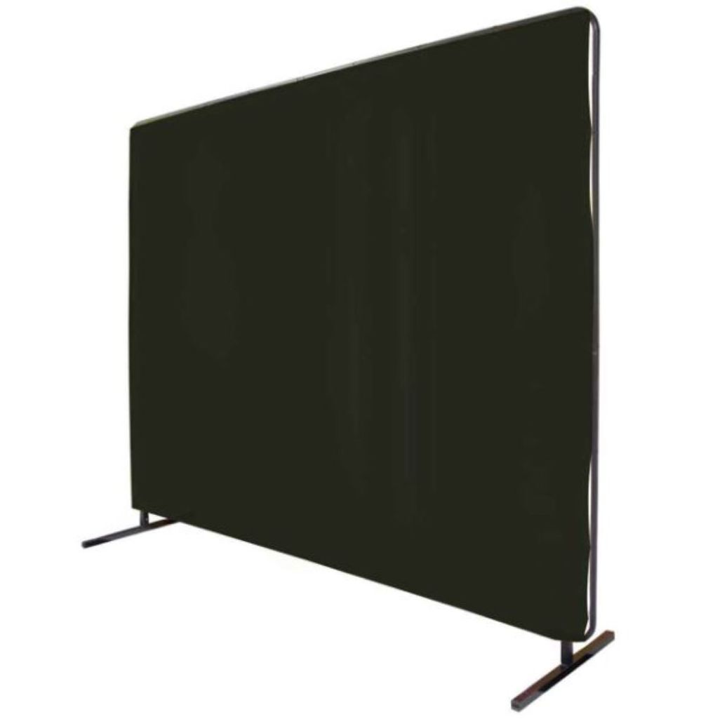 6' x 6' Shade 8 Welding Screen & Frame Black 6X6VF1-SH8