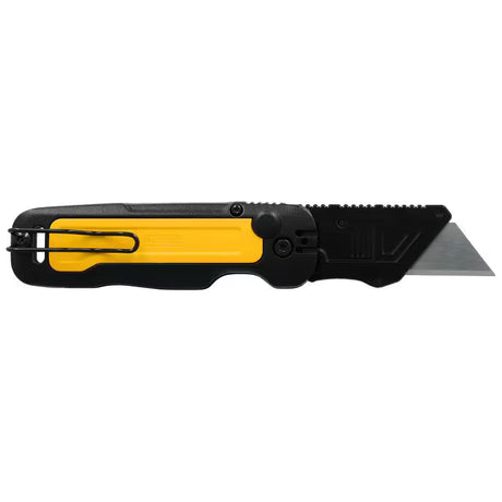 Push and Flip Folding Lock-Back Utility Knife