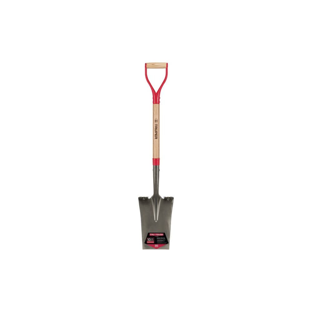 Tru Tough Garden Drain Spade Steel Blade Square 7006139