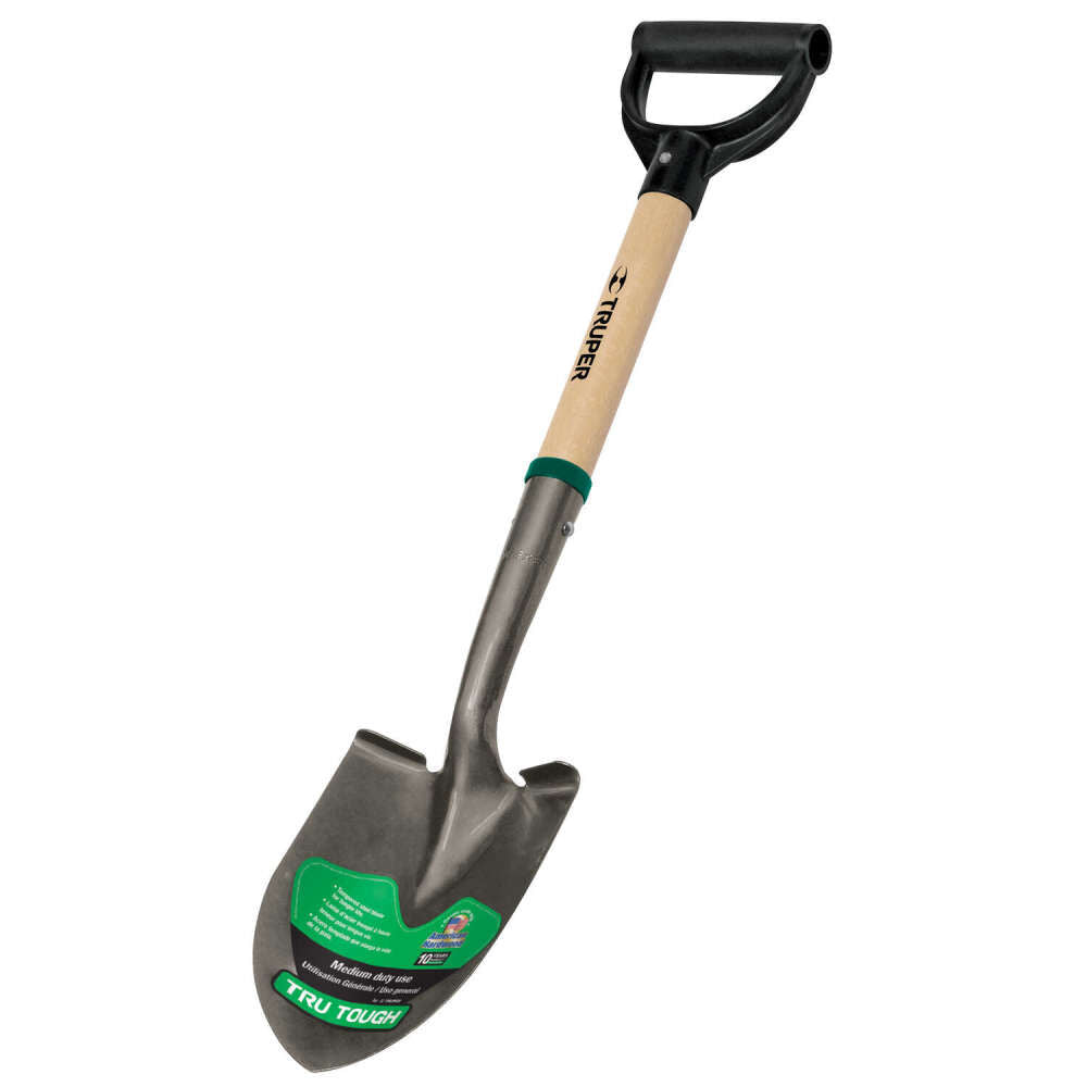 Tru Tough Utility Shovel Steel Head Round Point 7006150