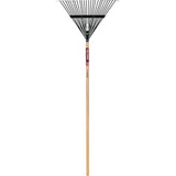 Tru Tough Leaf Rake 24 Tine Heavy Duty Steel 7268667