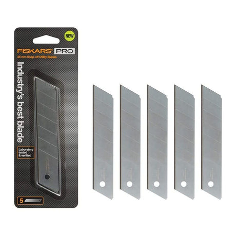 Pro CarbonMax Utility Blades 25 mm Snap Off 5pk 771050-1001
