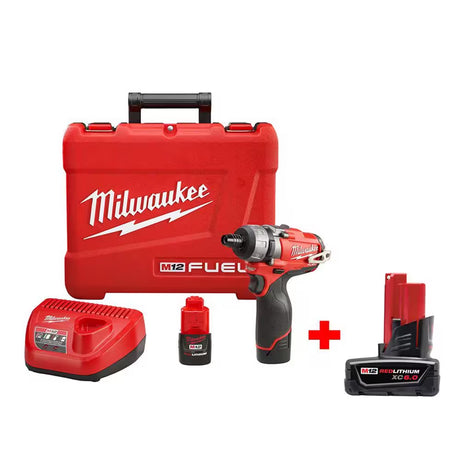 M12 12V Lithium-Ion Cordless 1/4 In. Hex 2-Speed Screwdriver Kit with M12 Multi Tool (Tool Only)