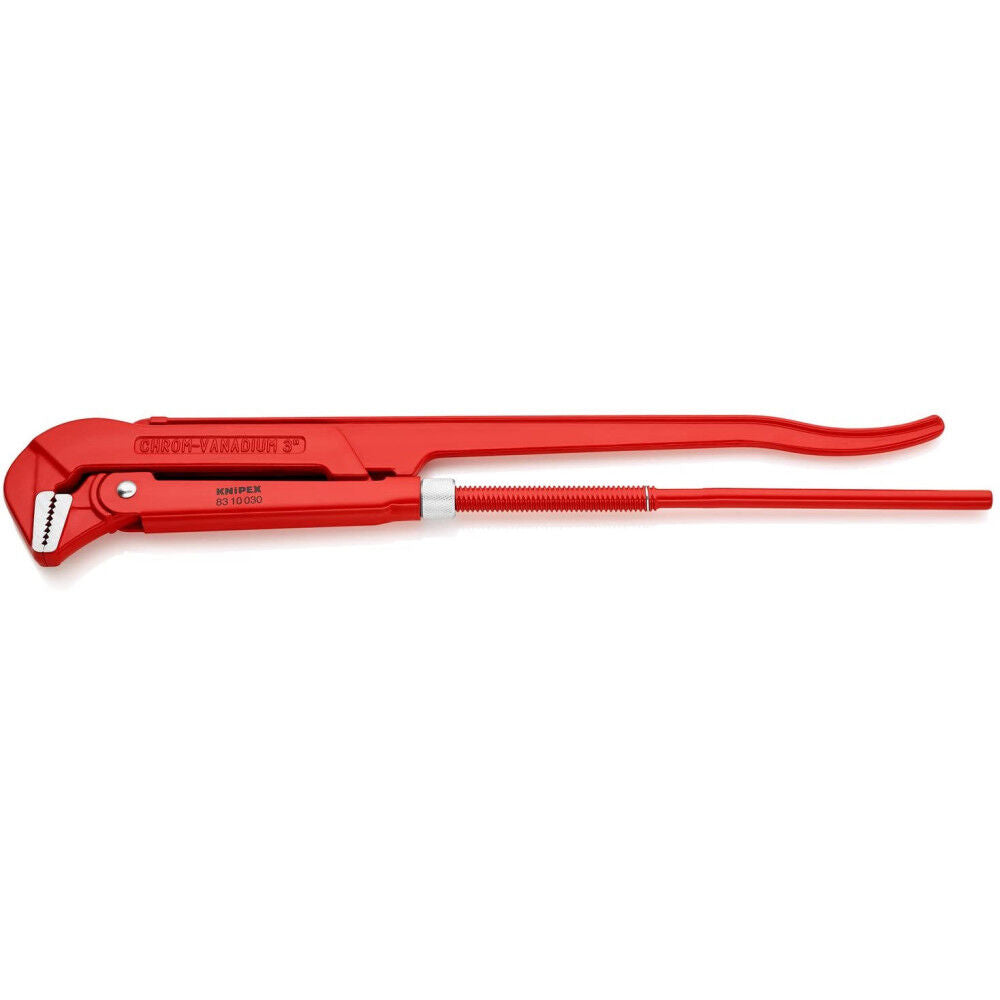 Pipe Wrench Swedish Pattern 90 Deg Angled 650 mm 83 10 030