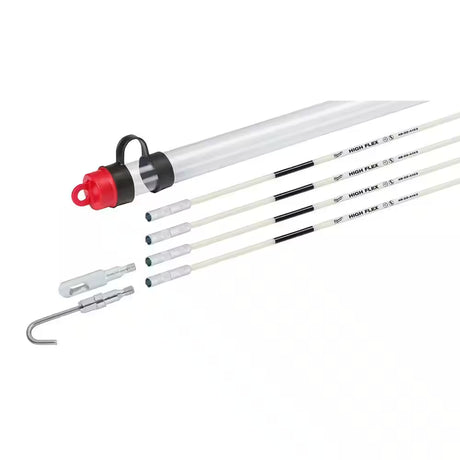 25 Ft. Low and Mid Flex Fiberglass Fish Stick Combo Kit with Accessories