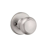 Satin Nickel Hall/Closet Cove Passage Door Knob 92001-509