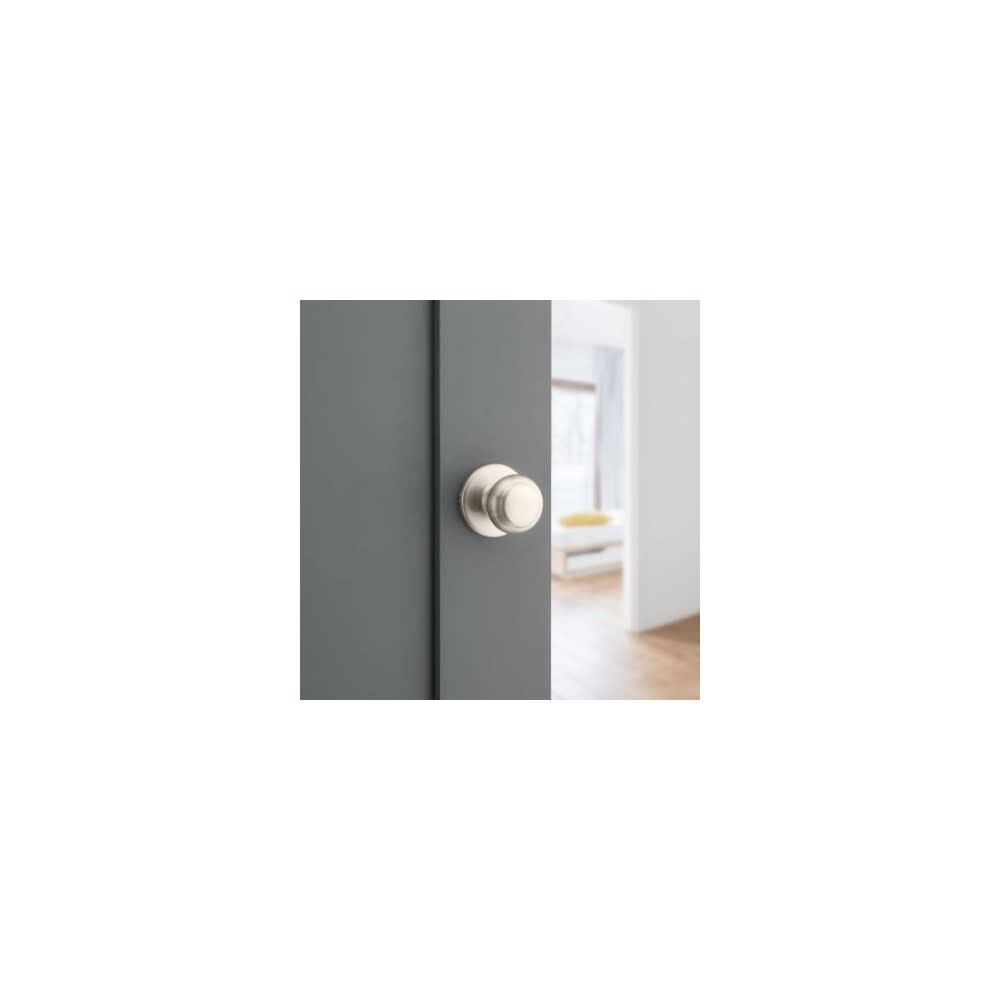 Satin Nickel Hall/Closet Cove Passage Door Knob 92001-509