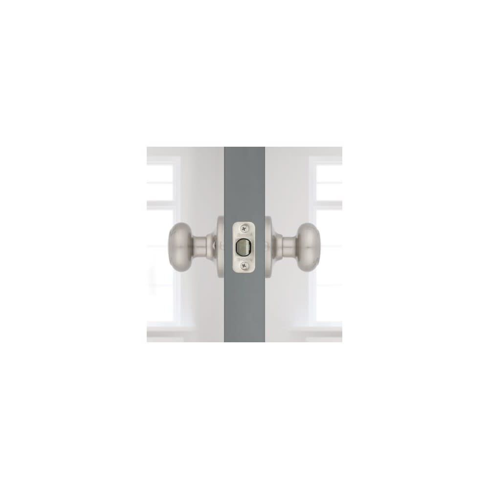 Satin Nickel Hall/Closet Cove Passage Door Knob 92001-509