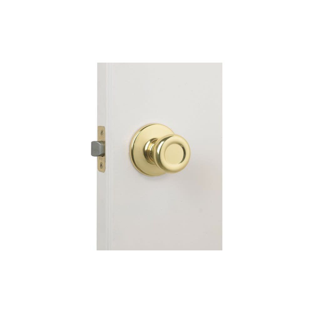 Polished Brass Hall/Closet Tylo Passage Door Knob Set 92001-513