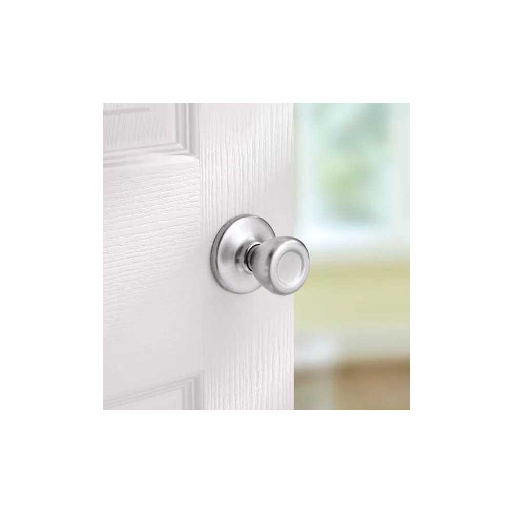 Satin Chrome Hall/Closet Tylo Passage Door Knob Set 92001-514