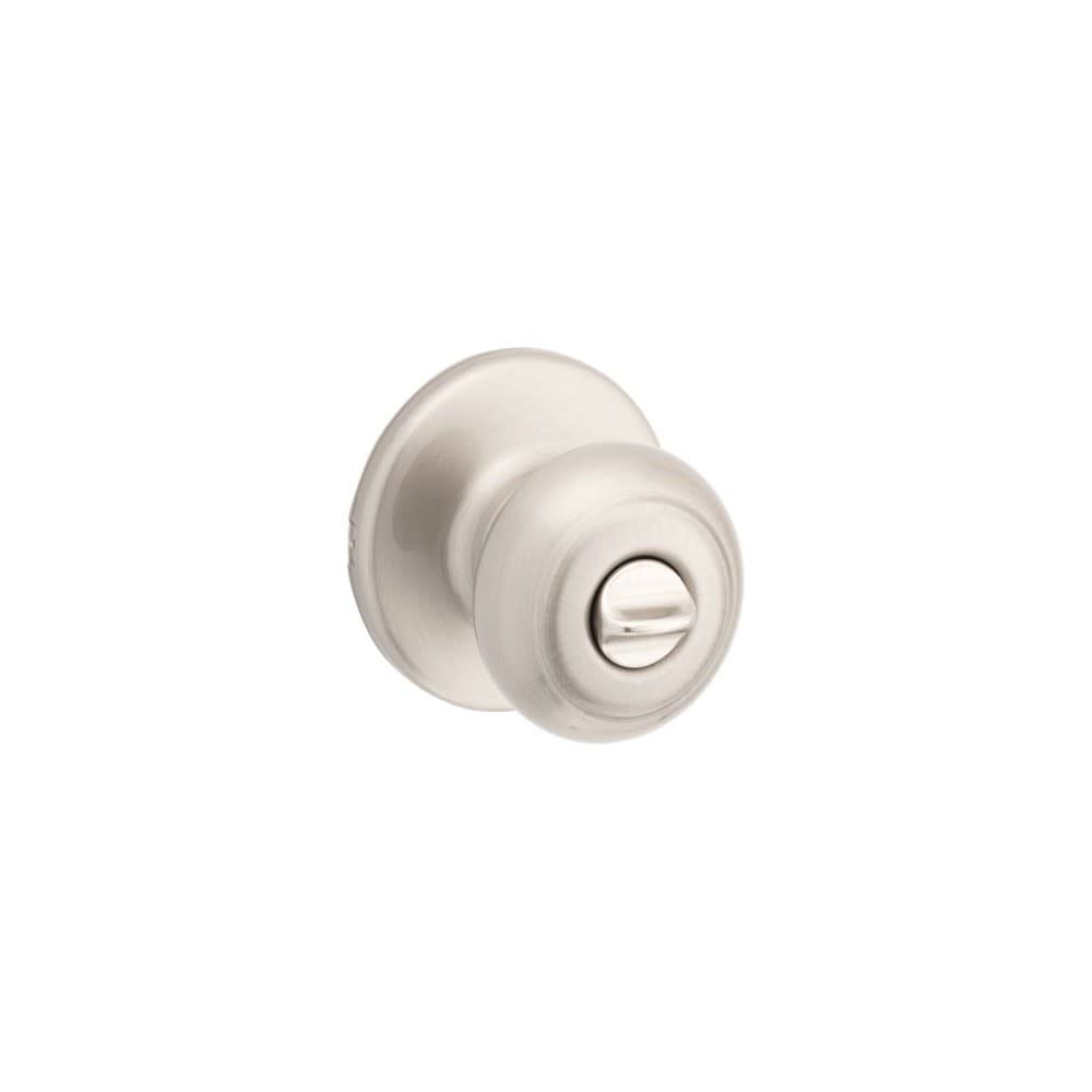 Satin Nickel Bed/Bath Cove Privacy Door Knob 93001-866