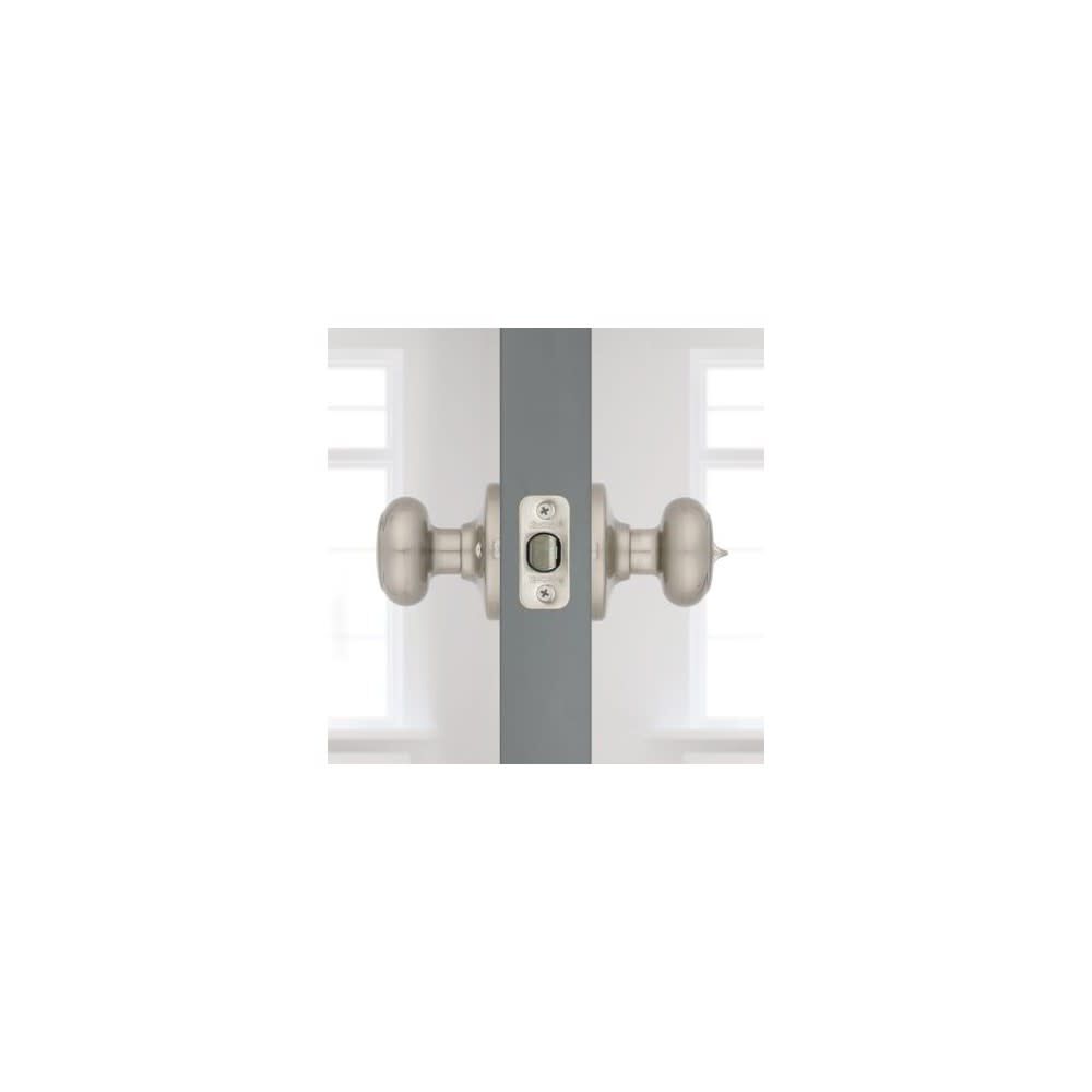 Satin Nickel Bed/Bath Cove Privacy Door Knob 93001-866