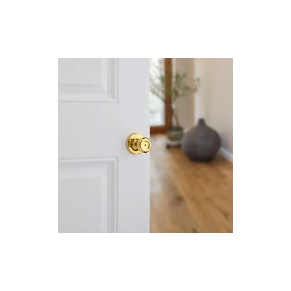 Polished Brass Bed/Bath Tylo Privacy Door Knob Set 93001-870