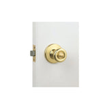 Polished Brass Bed/Bath Tylo Privacy Door Knob Set 93001-870