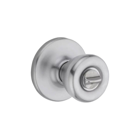 Satin Chrome Bed/Bath Tylo Privacy Door Knob Set 93001-871