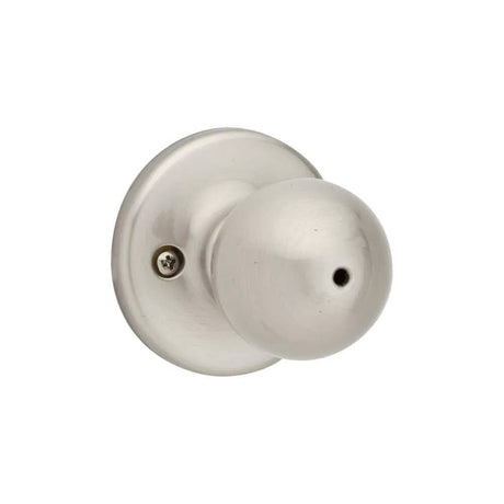 Satin Nickel Bed/Bath Polo Privacy Door Knob Set 93001-875