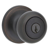 Venetian Bronze Security Keyed Entry Exterior Cove Lockset Knob 94002-823