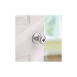 Satin Chrome Security Keyed Entry Exterior Tylo Lockset Knob 94002-829