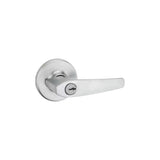 Satin Nickel Keyed Entry Delta Lockset Door Lever 94050-546