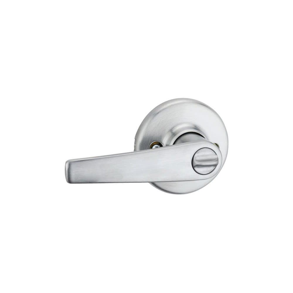 Satin Nickel Keyed Entry Delta Lockset Door Lever 94050-546