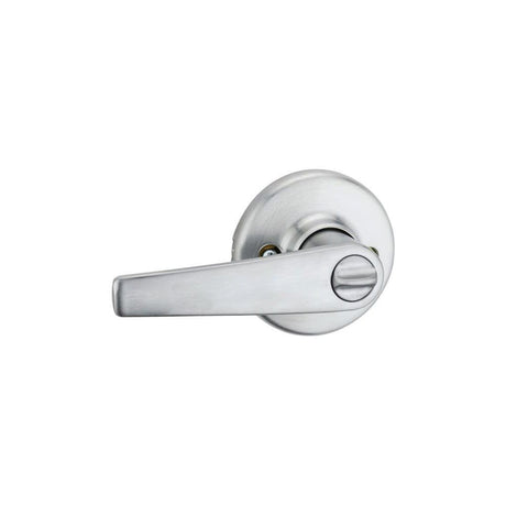 Satin Nickel Keyed Entry Delta Lockset Door Lever 94050-546