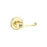 Polished Brass Keyed Entry Dorian Lockset Door Lever 94050-547