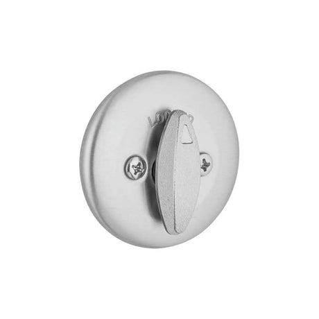 Satin Chrome Single Cylinder Deadbolt with Pin & Tumbler 96600-676