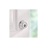 Satin Chrome Single Cylinder Deadbolt with Pin & Tumbler 96600-676