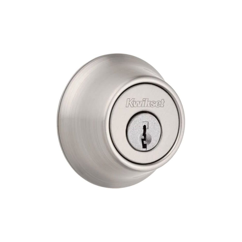 Satin Nickel Double Cylinder Door Deadbolt 96650-492