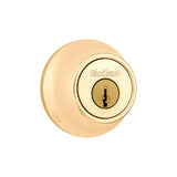 Polished Brass Double Cylinder Door Deadbolt 96650-494