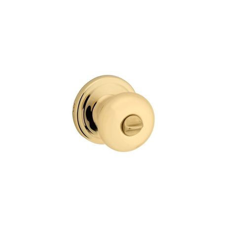 Polished Brass Bed/Bath Juno Privacy Door Knob 97300-827