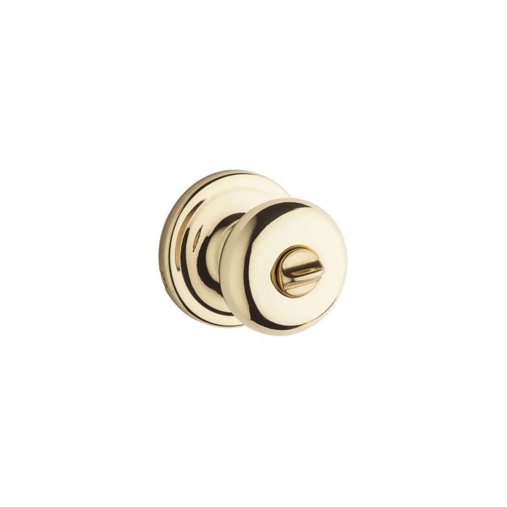 Polished Brass Bed/Bath Juno Privacy Door Knob 97300-827