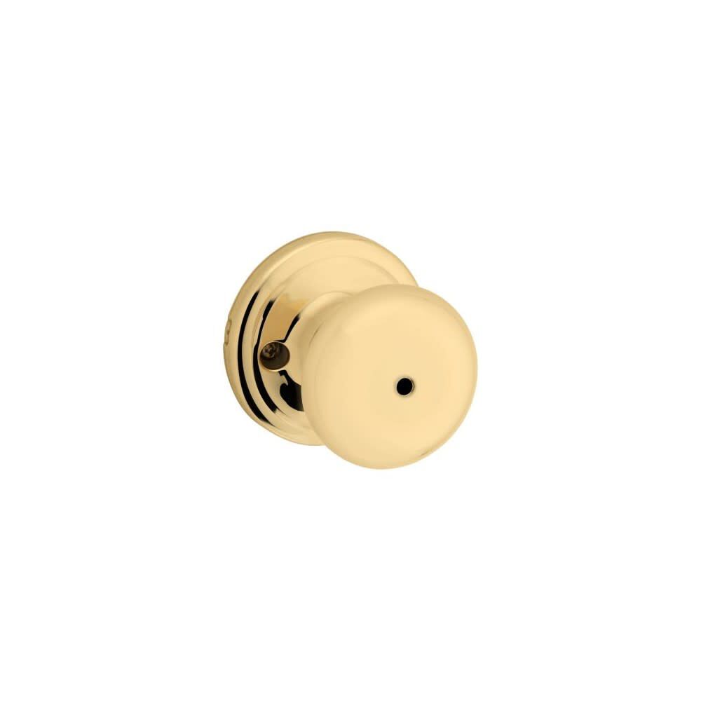 Polished Brass Bed/Bath Juno Privacy Door Knob 97300-827