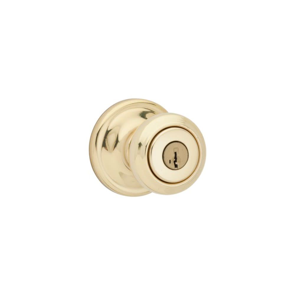 Polished Brass Signature Series Keyed Entry Cameron Door Knob 97402-742