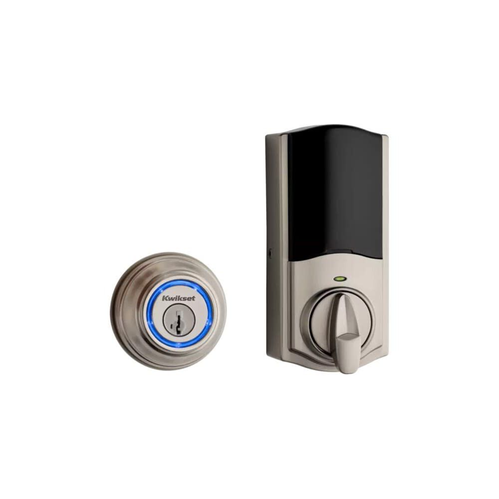 Satin Nickel 2nd Gen Bluetooth Smart Lock Electronic Deadbolt 99250-202