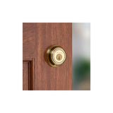 Polished Brass Keyed One Side Single Cylinder Deadbolt 99800-120