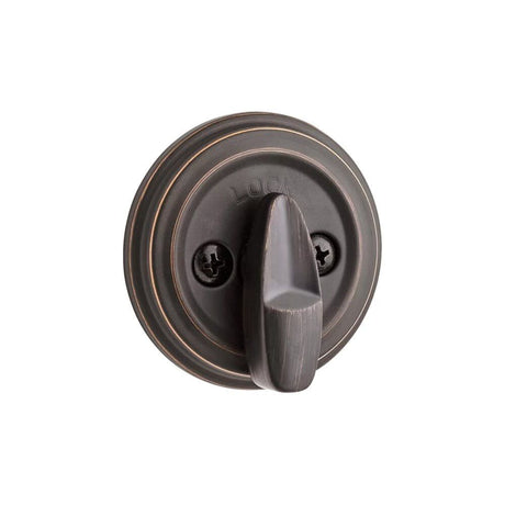 Venetian Bronze Keyed One Side Single Cylinder Deadbolt 99800-122