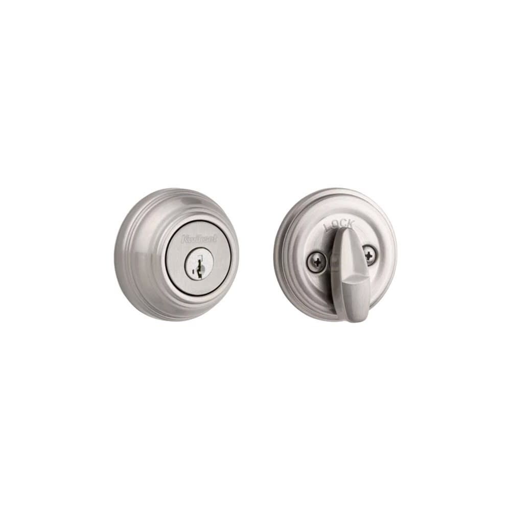 Satin Nickel Keyed One Side Single Cylinder Deadbolt 99800-123