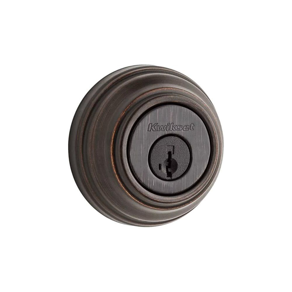 Venetian Bronze Keyed Entry Double Cylinder Door Deadbolt 99850-073