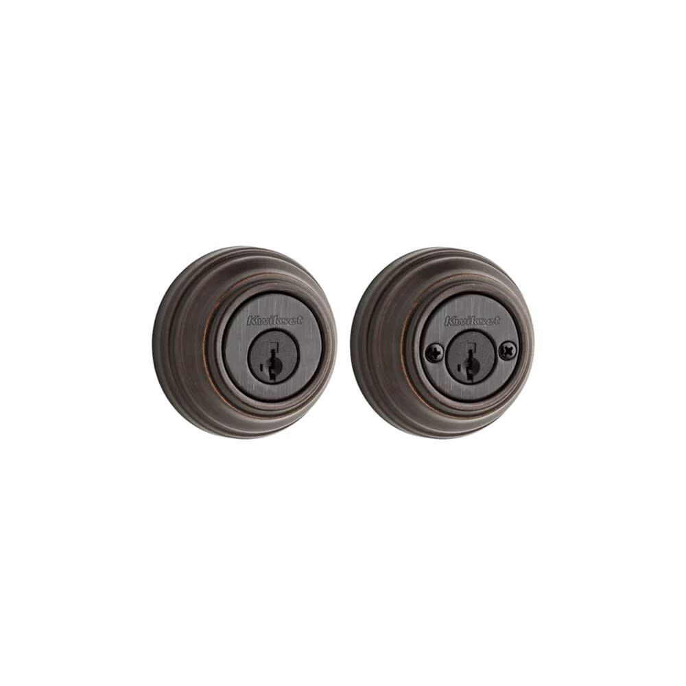 Venetian Bronze Keyed Entry Double Cylinder Door Deadbolt 99850-073