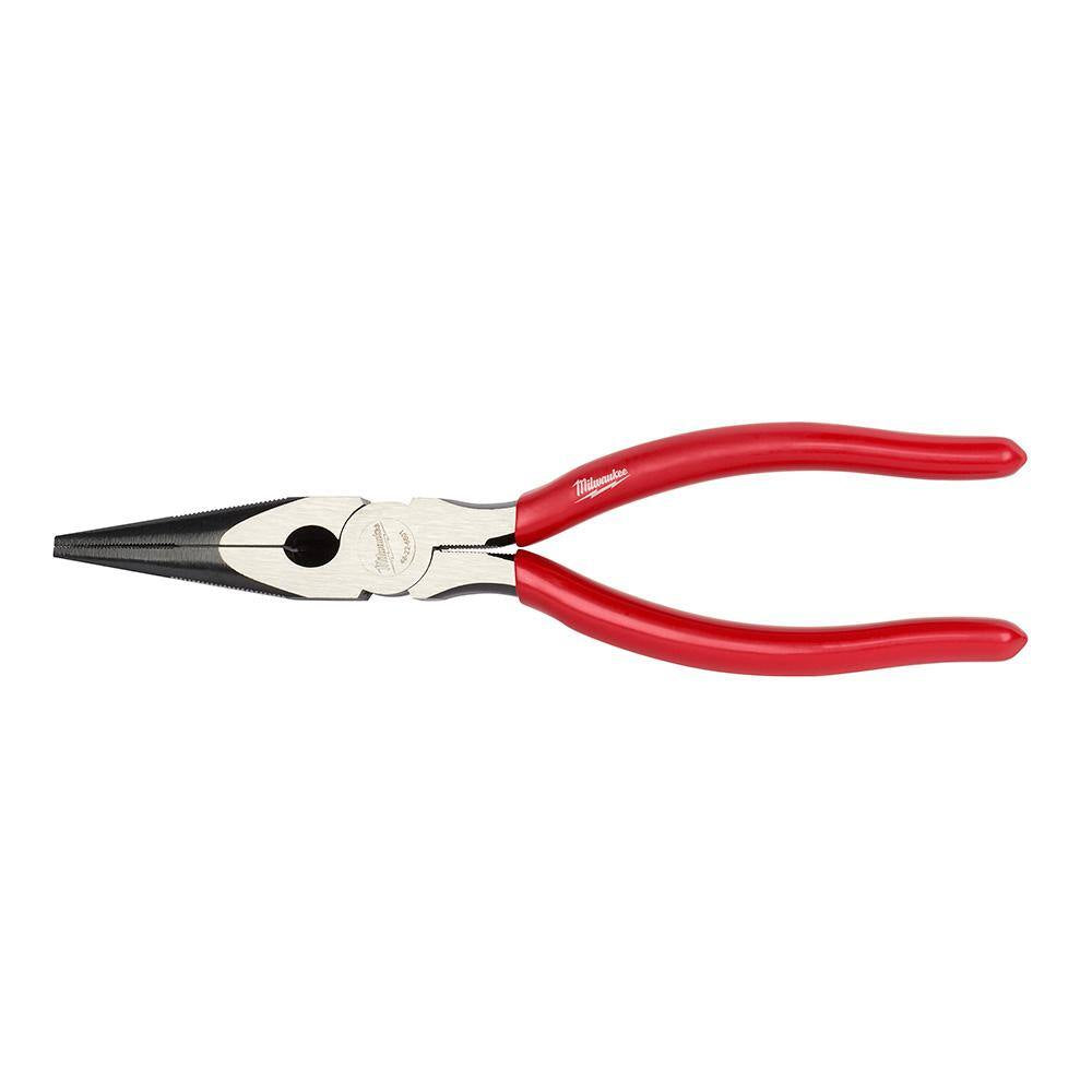 9 In. Multi-Purpose Cutting Pliers with 8 In. Dipped Grip Long Nose Pliers (2-Piece)