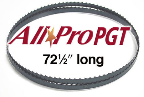 3/16 025 10 REG 72 1/2In AllPro PGT Band Saw Blade APG70872