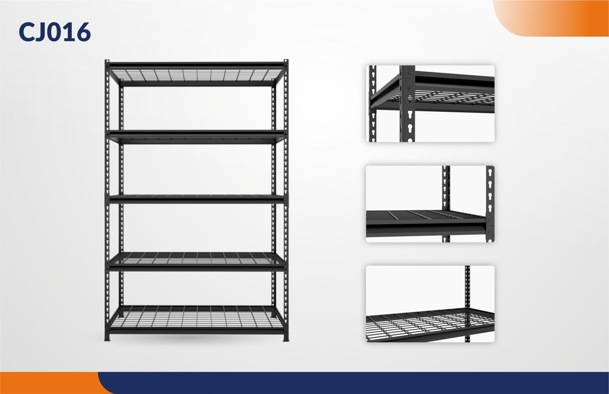 5-Tier Wire Storage Shelving