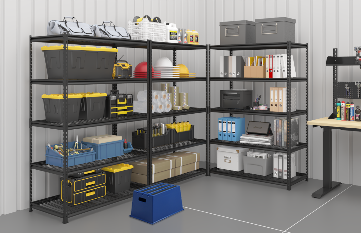 5-Tier Wire Storage Shelving