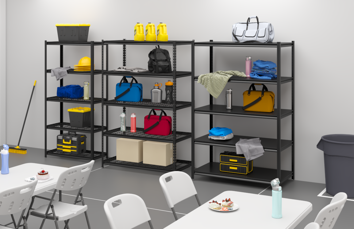 5-Tier Wire Storage Shelving