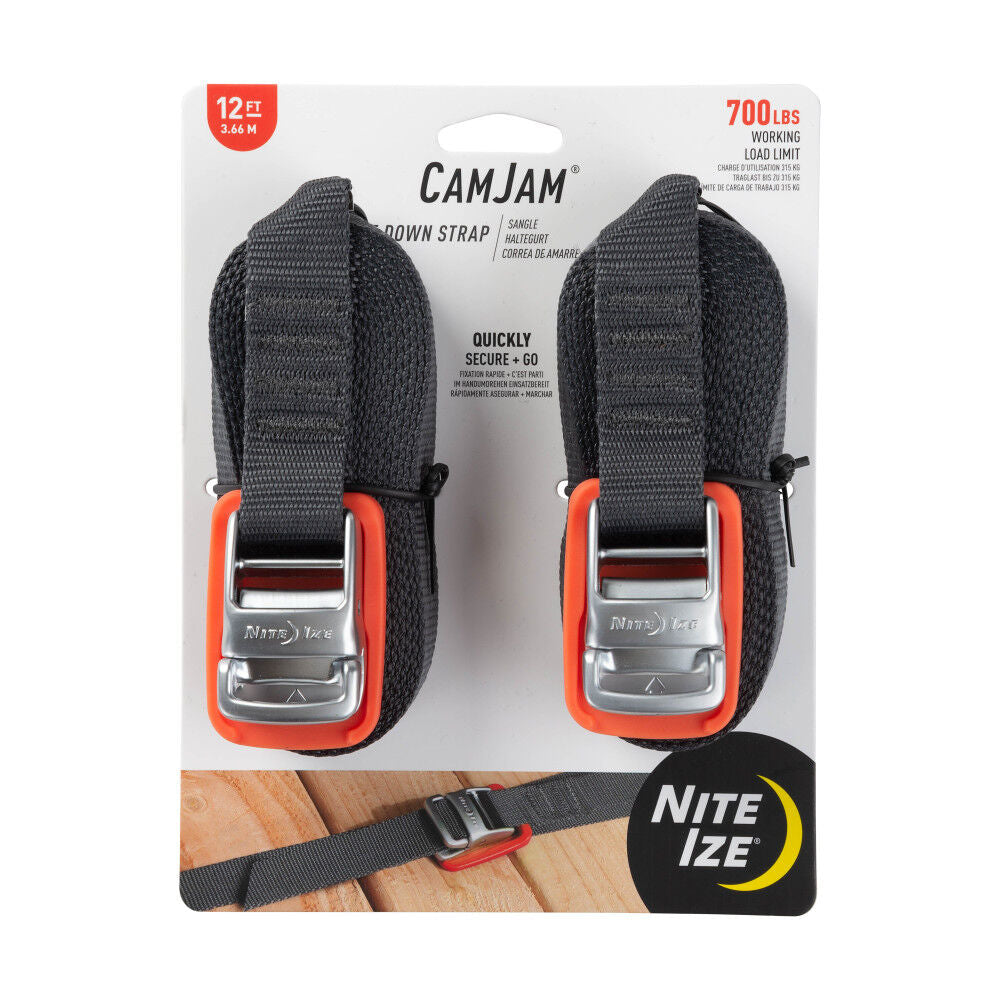 CamJam Tie Down Strap 12' 2pk CJWR12-09-2R6