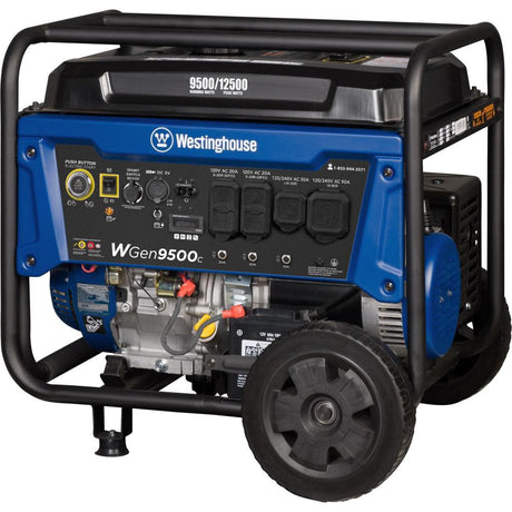 Portable Generator with CO Sensor WGEN9500C