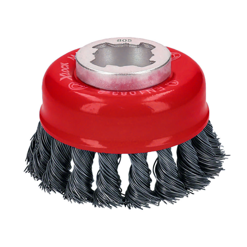 2-3/4 in. X-LOCK Carbon Steel Knot Cup Brush DPB275XKCC01F