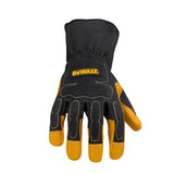 Welding Gloves 3X Black/Yellow Premium Leather MIG/TIG DXMF020513XL